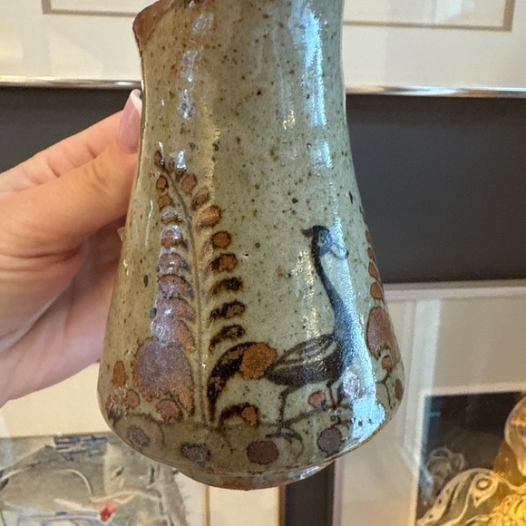 Handmade Bird  Creamer Pitcher  Mexico Folk Art Vintage - Picture 12 of 12